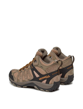 Мужские ботинки Merrell Accentor 3 Mid WP замшевые бежевые с подкладкой из искусственного меха - фото 2 - Miraton