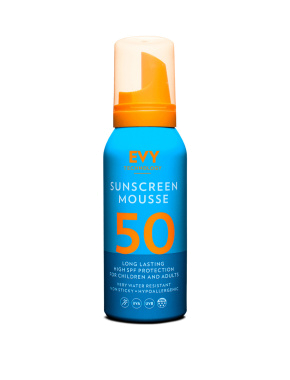 Сонцезахисний мус EVY Technology Sunscreen mousse SPF 50 100 ml - фото 1 - Miraton