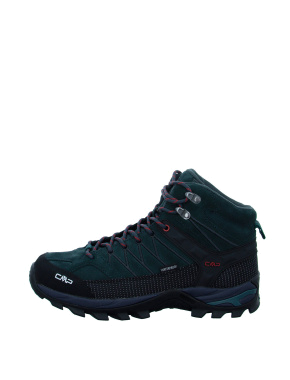 Чоловічі черевики CMP RIGEL MID WMN TREKKING SHOE WP сині замшеві - фото 2 - Miraton