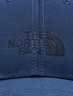 Мужская кепка North Face Recycled 66 Classic hat тканевая синяя - фото 4 - Miraton