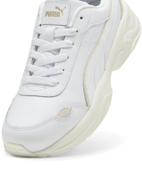 Женские кроссовки PUMA Cilia Mode Lux Sneakers из искусственной кожи белые - фото 5 - Miraton