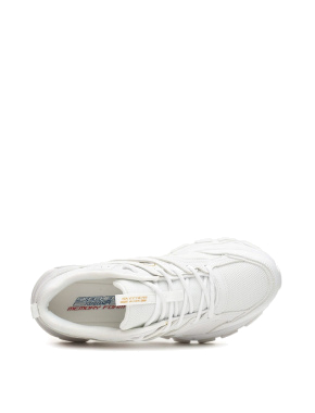 Женские кроссовки Skechers Sierra тканевые белые - фото 5 - Miraton