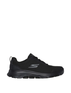 Женские кроссовки Skechers Go Walk 7 тканевые черные - фото  - Miraton