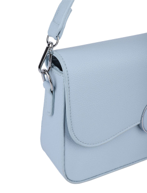 Жіноча сумка крос-боді MIRATON з екошкіри блакитна - фото 6 - Miraton