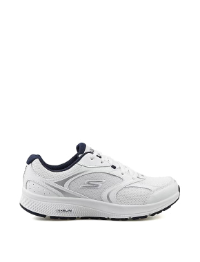 Мужские кроссовки Skechers Go Run тканевые белые - фото  - Miraton