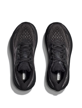 Чоловічі кросівки Hoka Clifton 9 тканинні чорні - фото 5 - Miraton