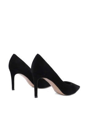 Жіночі туфлі MiaMay чорні велюрові - фото 3 - Miraton