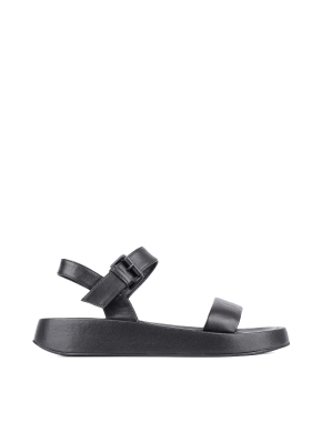 Жіночі сандалі шкіряні чорні - фото 1 - Miraton