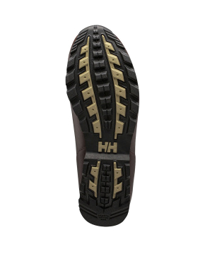 Мужские ботинки треккинговые кожаные коричневые - фото 5 - Miraton