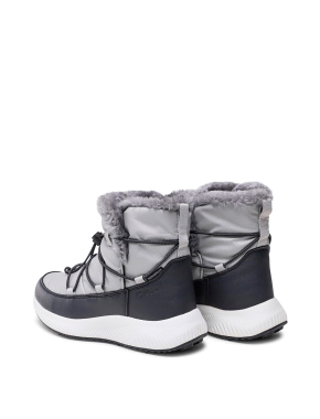 Жіночі черевики SHERATAN WMN SNOW BOOTS WP сірі з хутром - фото 3 - Miraton