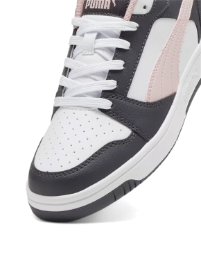 Жіночі кеди PUMA Rebound V6 Low з екошкіри сірі - фото 5 - Miraton