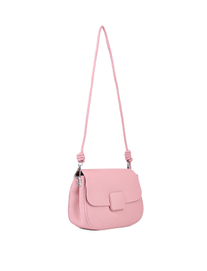 Жіноча сумка через плече MIRATON шкіряна рожева - фото 2 - Miraton