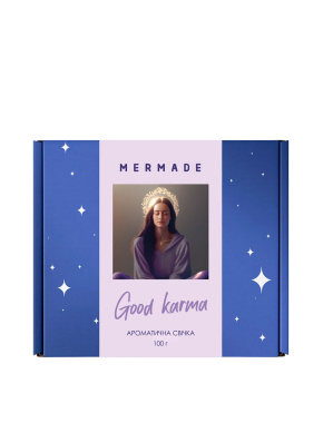 Арома свеча MERMADE Good Karma 100 г - фото 7 - Miraton