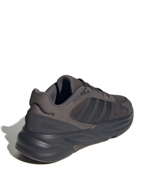 Чоловічі кросівки Adidas Ozelle шкіряні чорні - фото 3 - Miraton