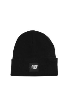 Шапка New Balance Flying Knit Cuffed Beanie чёрная - фото  - Miraton