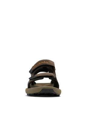 Мужские сандалии Columbia Trailstorm Hiker 3 Strap кожаные коричневые - фото 7 - Miraton