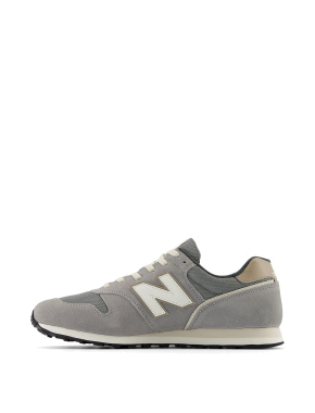 Мужские кроссовки New Balance ML373OL2 серые замшевые - фото 1 - Miraton