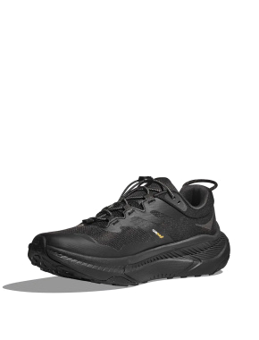 Женские кроссовки Hoka One One Clifton 9 GTX кожаные черные - фото 4 - Miraton