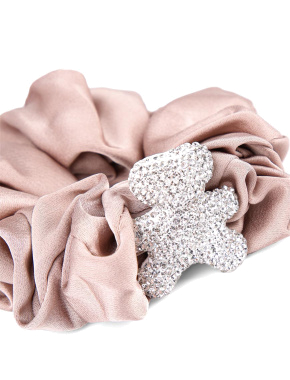 Жіноча резинка MIRATON тканинна рожева - фото 2 - Miraton