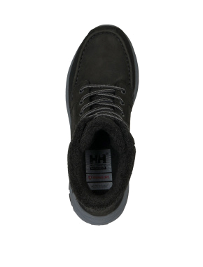 Мужские ботинки треккинговые нубуковые черные - фото 4 - Miraton