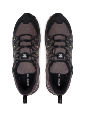 Чоловічі кросівки Salomon X BRAZE GTX Magnet/Bk чорні - фото 5 - Miraton
