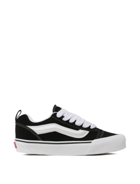 Мужские кеды Vans Old Skool замшевые черные - фото 1 - Miraton