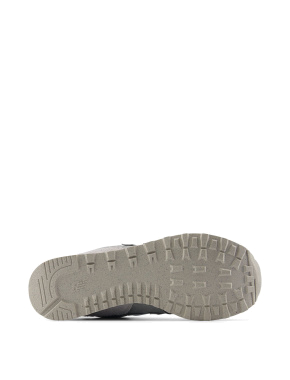 Мужские кроссовки New Balance 574 кожаные серые - фото 6 - Miraton