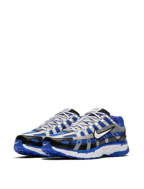 Чоловічі кросівки Nike P-6000 тканинні сині - фото 6 - Miraton