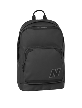 Рюкзак New Balance тканинний чорний з логотипом - фото 1 - Miraton
