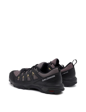 Чоловічі кросівки Salomon X BRAZE GTX Magnet/Bk чорні - фото 2 - Miraton
