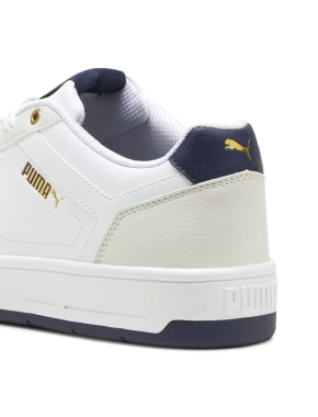 Чоловічі кеди PUMA Court Classic зі штучної шкіри білі - фото 6 - Miraton