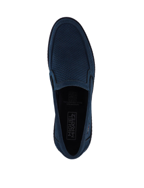 Чоловічі туфлі Miguel Miratez сині - фото 4 - Miraton