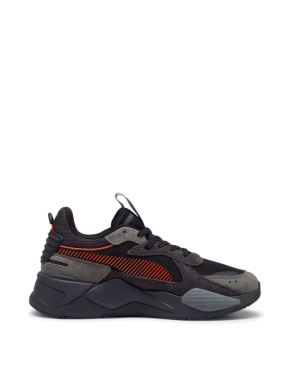 Мужские кроссовки PUMA RS-X кожаные черные - фото 3 - Miraton