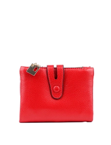 Жіночий гаманець MIRATON шкіряний червоний - фото  - Miraton