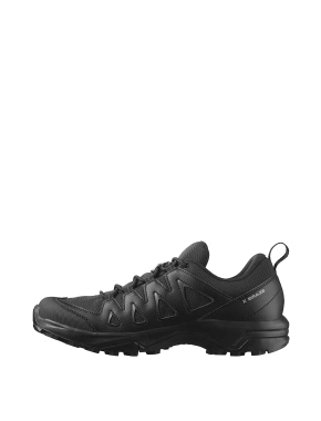 Мужские кроссовки Salomon X BRAZE GTX из искусственной кожи черные - фото 4 - Miraton