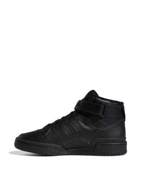 Мужские кеды хайтопы черные Adidas FORUM MID - фото 3 - Miraton