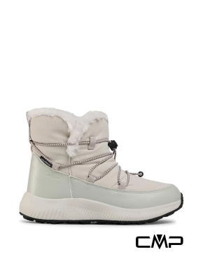 Женские ботинки CMP HERATAN WMN SNOW BOOTS WP из искусственной кожи белые с подкладкой из искусствен - фото 1 - Miraton