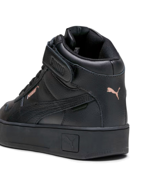 Жіночі черевики PUMA Carina Street Mid з екошкіри чорні - фото 7 - Miraton