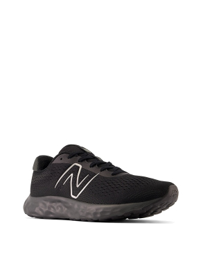 Мужские кроссовки New Balance 520 из искусственной кожи черные - фото 2 - Miraton