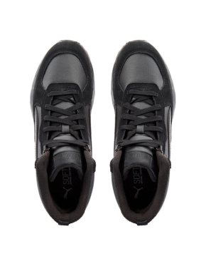 Мужские ботинки черные спортивные PUMA Graviton Mid - фото 4 - Miraton
