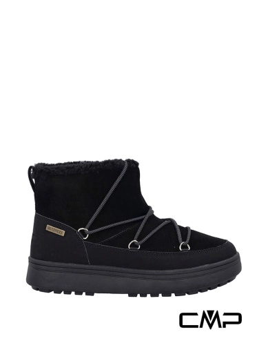 Жіночі черевики CMP KAYLA WMN SNOW BOOTS WP замшеві чорні з підкладкою зі штучного хутра (3Q79576-U901) фото 1