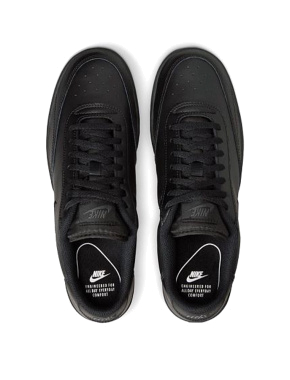 Мужские кеды черные кожаные Nike COURT VINTAGE - фото 5 - Miraton