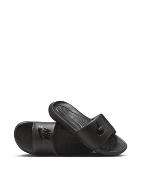 Женские шлепанцы Nike резиновые черные - фото 3 - Miraton