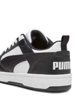 Жіночі кеди PUMA Rebound V6 Low з екошкіри білі - фото 4 - Miraton