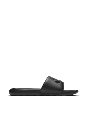 Женские шлепанцы Nike резиновые черные - фото 1 - Miraton