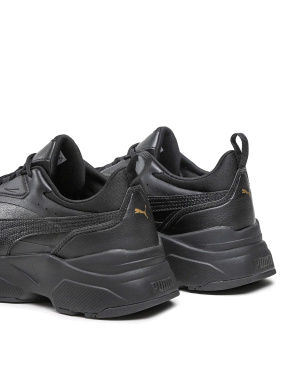 Жіночі кросівки PUMA Cassia SL з екошкіри чорні - фото 5 - Miraton