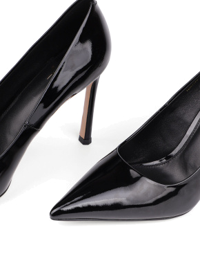 Жіночі туфлі-човники MiaMay лакові чорні - фото 5 - Miraton