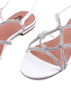 Жіночі сандалі Bibi Lou зі штучної шкіри білі - фото 5 - Miraton