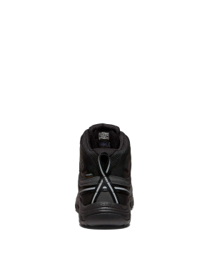 Мужские ботинки спортивные черные кожаные - фото 4 - Miraton