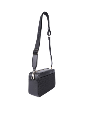 Женская сумка camera bag DKNY из экокожи черная - фото 3 - Miraton